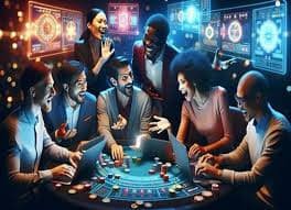 Người dùng Việt Nam tham gia bàn live casino trên điện thoại di động